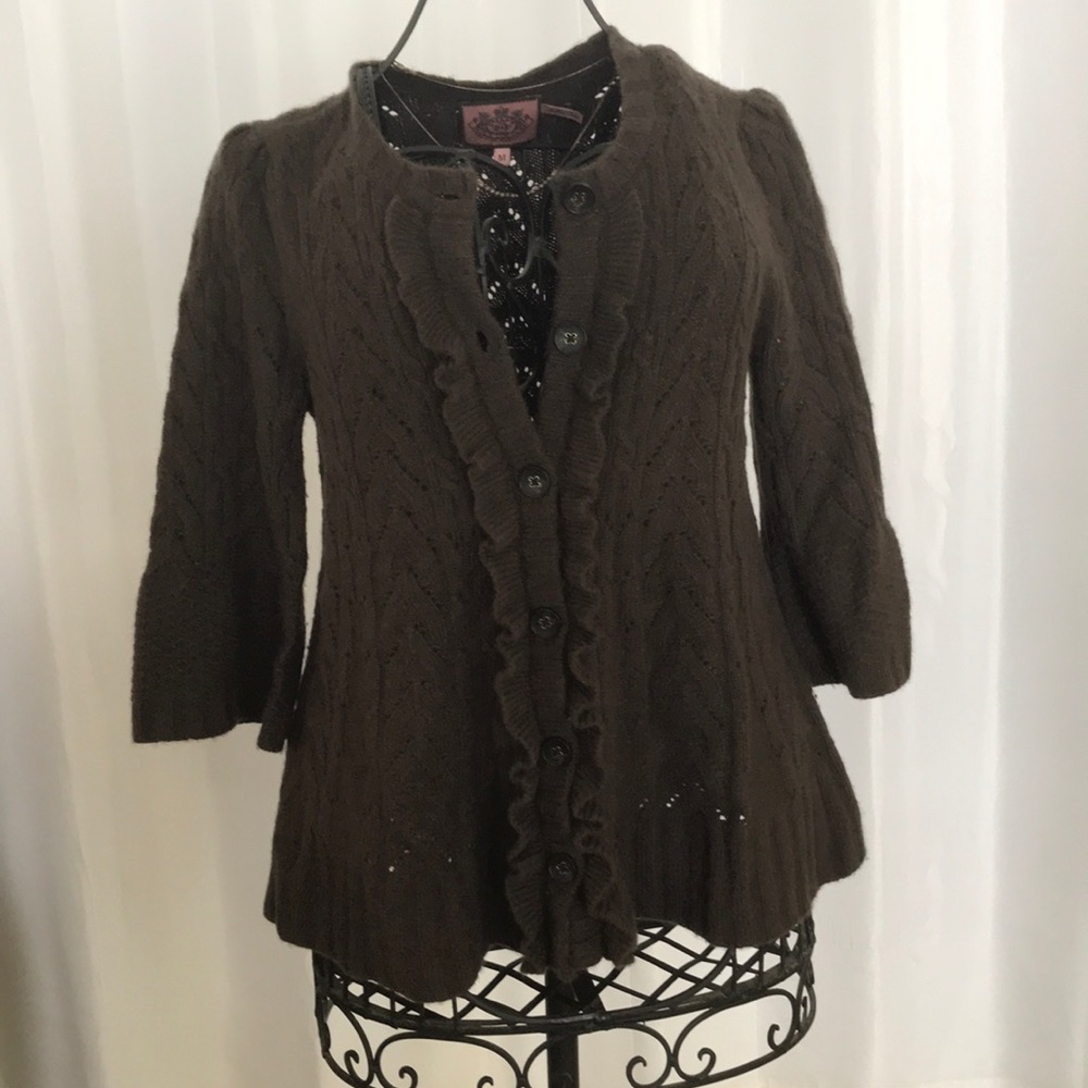 Juicy couture cashmere and wool sweater